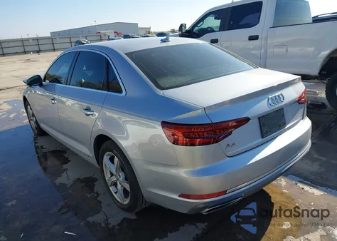 2019 Audi A4 40 Premium/40 Titanium Premium from USA, damaged, VIN WAUGMAF41KA044957